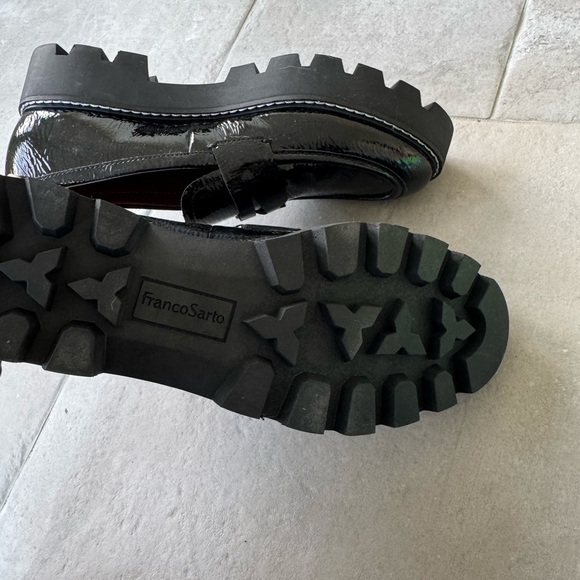 Franco Sarto Womens Balin Lug Sole Chunky Loafer sz 8 - Picture 3 of 3